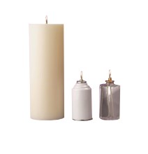 4 1/2" Dia. Liquid Paraffin Canister Candle Shell
