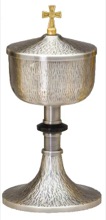 Oxidized Silver Ciborium