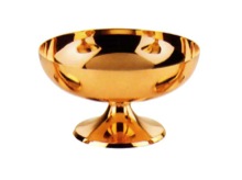 Gold Plated Brass Open Ciborium