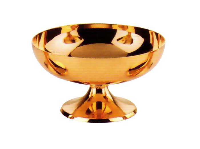 Gold Plated Brass Open Ciborium