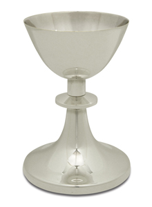 CHALICE-SILVER PLATED-9 OZ CAP