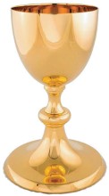 Gold Plated Chalice