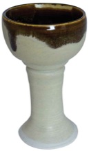 Ceramic Chalice & Dish Paten