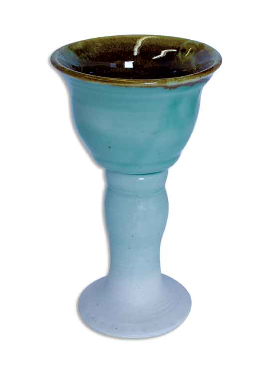 Ceramic Chalice & Dish Paten