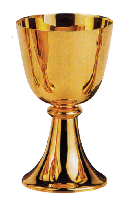 Gold Plated Chalice