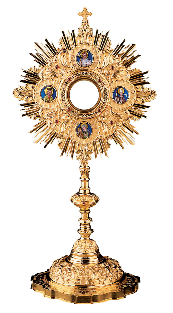 Baroque Chiseled Monstrance