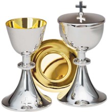 Silver Plated Ciborium