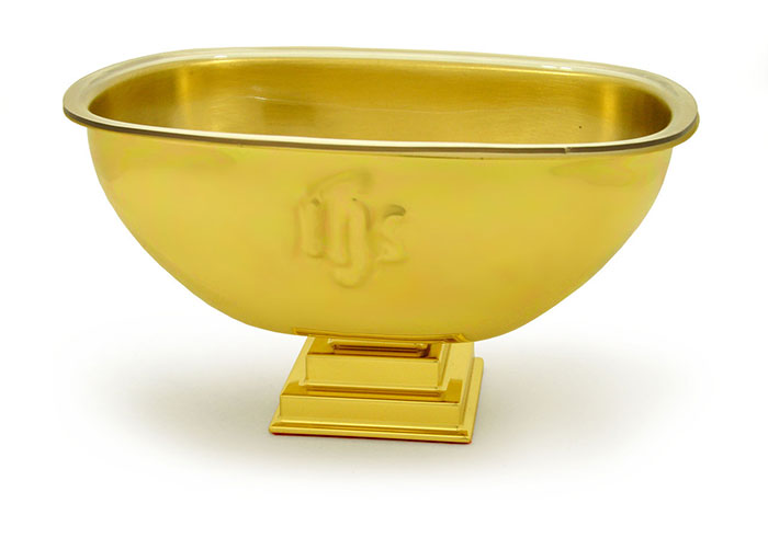 Brass Large Altar Vase. 812263. Tonini Church Supply