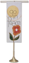5 Ft to 8 Ft Adjustable Processional Banner Stand