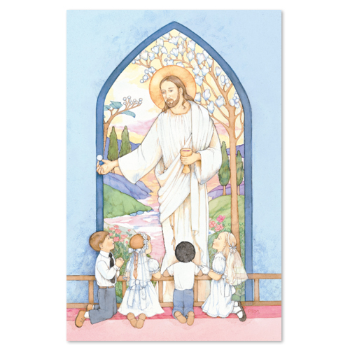 First Communion Christ Bulletin