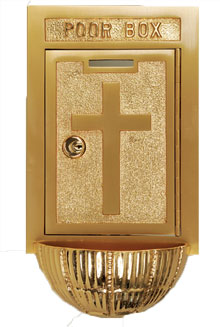 HOLY WATER FONT& OFFERING BOX