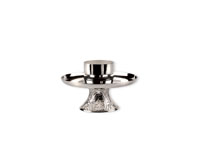 5 1/4" X 6" Brass Altar Candlestick