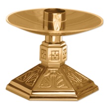 Bronze Altar Candlestick