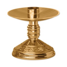 Bronze Altar Candlestick