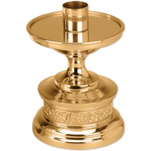 Bronze Altar Candlestick