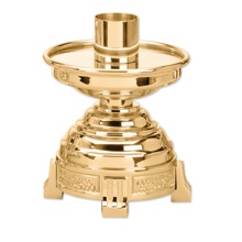 Bronze Altar Candlestick