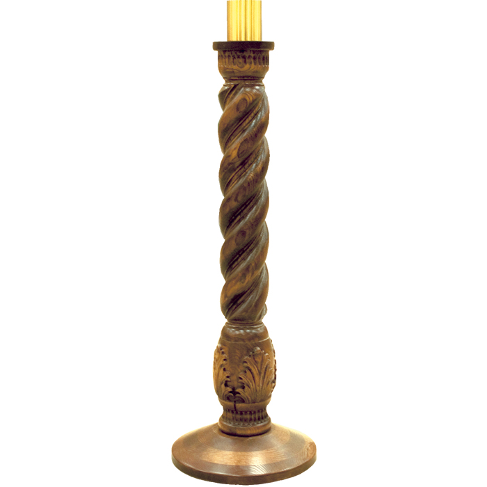 Carved Candlestick
