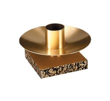 Textured Bronze Candlesti