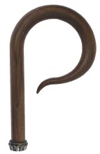 Walnut Crozier