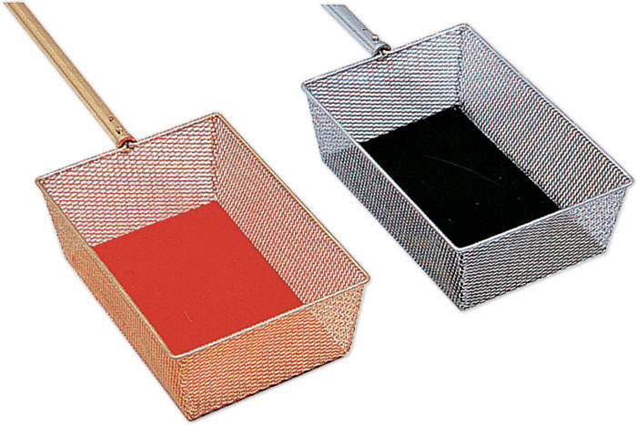 Metal Square Collection Basket