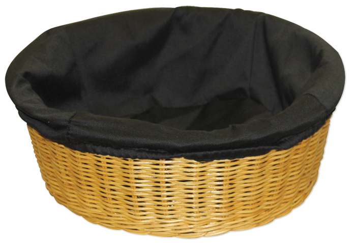 Round Reed Offering Collection Basket ONLY