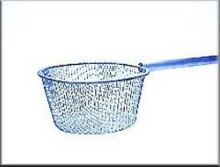 4 Ft. Handle Metal Collection Basket