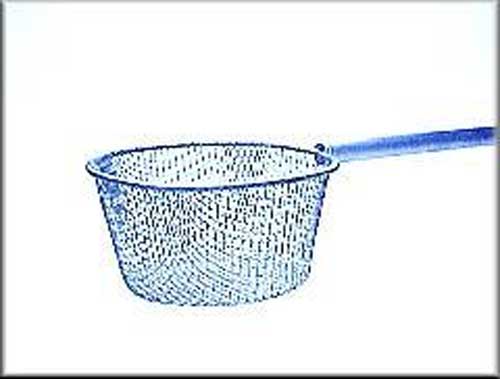 4 Ft. Handle Metal Collection Basket