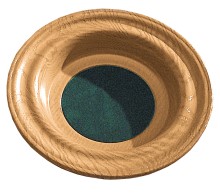 Dura-Strength Wood-Like Offering Plate