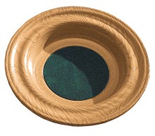Dura-Strength Wood-Like Offering Plate