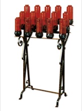 Wrought Iron Votive Stand