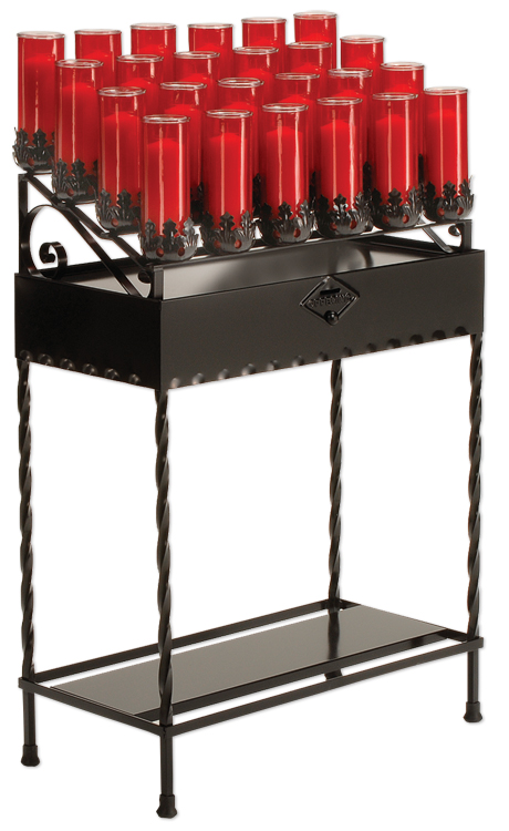 Wrought Iron Votive Stand