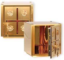 Two-Tone Gold Plated Tabernacle