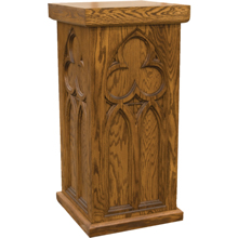 Wooden Pedestal