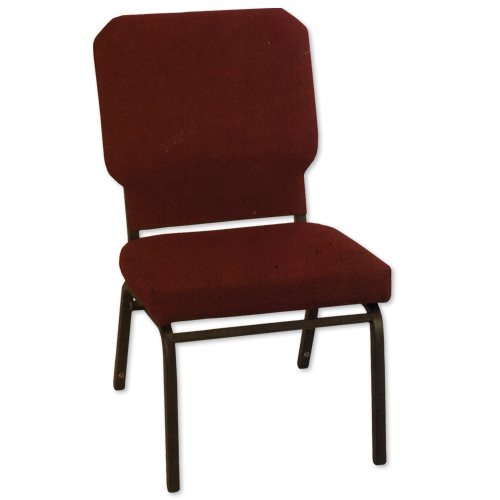 Metal Wingback Pew Stacking Chair