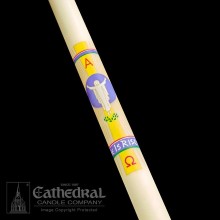 "He is Risen" Paschal Candle