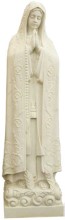Our Lady of Fatima Hand Carved Marble Statue