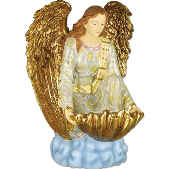 Angel of Waters Holy Water Font.