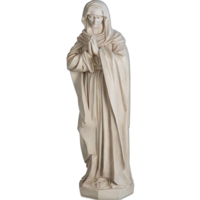 Mother Mary at the Crucifix