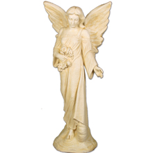 Angel with Flowers