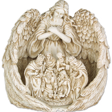 Guardian Angel Nativity Scene