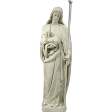 Jesus with the lamb