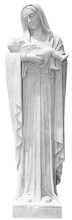 Our Lady of Providence Hand Carved Marble Statue