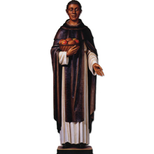 St. Martin de Porres Full Color Statue