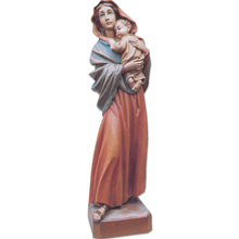 Madonna of the Street Hand Carved Statue