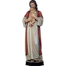 Jesus with Newborn