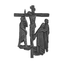 Silvertone Finish Wall Hanging Stations of the Cross