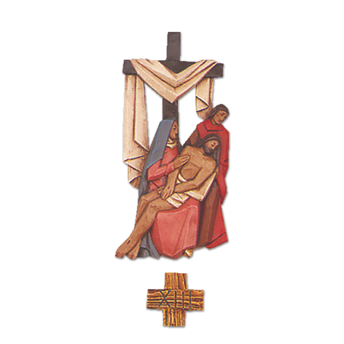 Full Color Wall Hanging Stations of the Cross