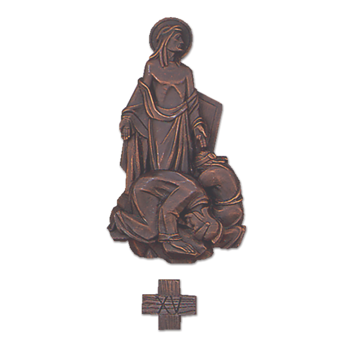 Bronze Finish Wall Hanging Stations of the Cross