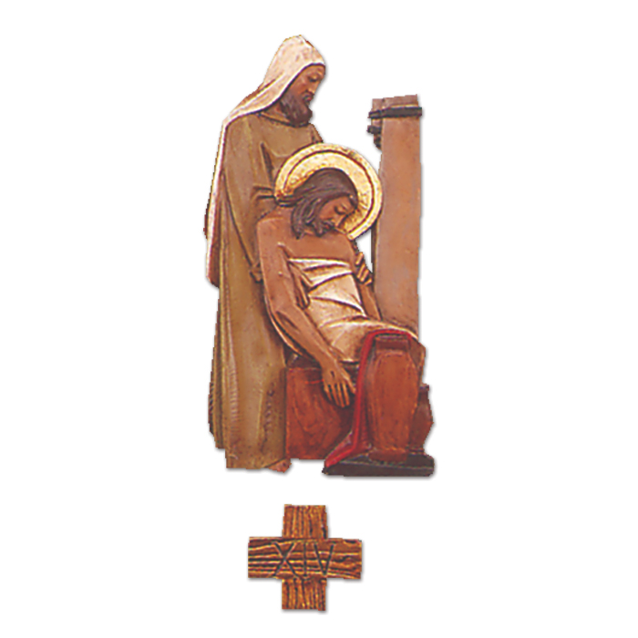 Full Color Wall Hanging Stations of the Cross