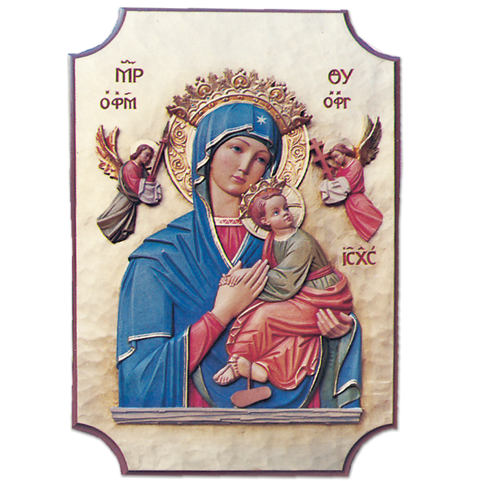 Our Lady of Perpetual Help Plaque